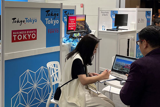 Meet with the Business Events Tokyo Team during IMEX America, ibtm world, and AIME for updates on Tokyo's latest offers. 