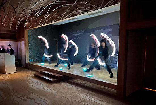 Taiko Performance and Wotagei Enrich Corporate Event at Happo-en